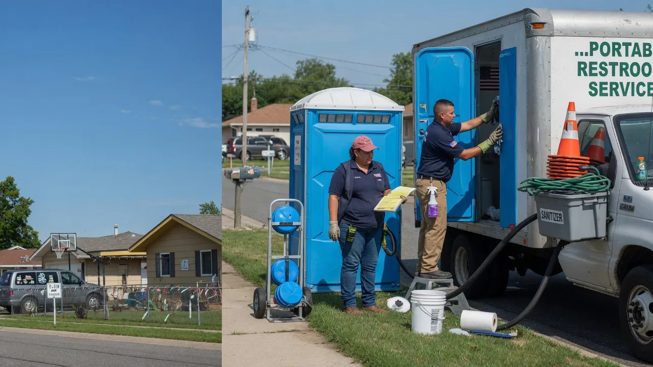 Portable Toilet Rental in Eureka, KS near me